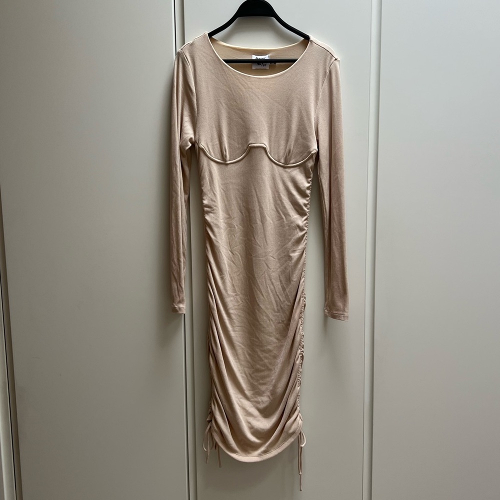 Princess Polly Stormi Dress in Beige
